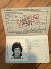 Usa Passport 1990 Y Historical Rare Vintage Washington