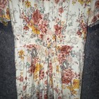 Vintage Karin Stevens Rayon Floral Midi Dress 12 Cottagecore Made In Korea