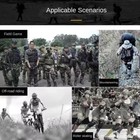 4x Tactical Military Army Elbow   Knee Pads Airsoft Paintball Sports Protection
