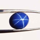 11 75 Ct Natural 6 Rays Blue Star Sapphire Oval Cabochon Loose Gemstone