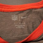 Nfl Nike Tampa Bay Bucs Football Red Pewter Raglan Long Sleeve Shirt New No Tag