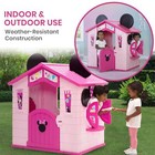 Minnie Mouse Plastic Indoor outdoor Pretend Playhouse Toy Girl Snap-in Assembly