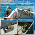 Seaperk Boat Caddy Organizer  3-in-1 Mount  screw fishing Pack Of 1