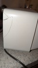 Ivory Air King Tube Radio 512 White Alabaster Vintage 1940s Bakelite Working 