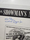 William Reynolds - Signed - Cult Of The Cobra - Vintage Showman s Manual