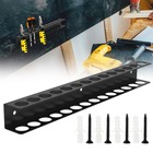 Screwdriver Plier Organizer Wall Mount storage Rack   Holder For Utility Tool
