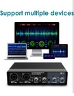 Usb Audio Interface For Recording Music  Audiobox Mic Preamps