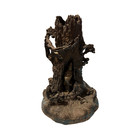 Japanese 19th Bronze Tree Sculpture With Figure