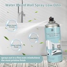 16oz White Gloss Bathroom Tile And Tub Repair Ceramic Spray Waterproof Quick Dry
