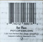 Our Place 5 5qt 10 5  Cast Iron Perfect Pot - Sage  