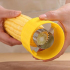 Corn Peeler Corn Striper Stainless Steel Efficient Corn Peeler Kernel Remover 1p