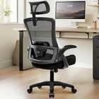 Office Desk Chair Gaming Computer High Back Support Mesh Comfy Seat With Black