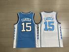 Mens  15 Vince Carter Basketball Jersey Throwback College Retro Jersey Stitched