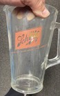 Vintage Schlitz Beer Pitcher Glass The Beer That Made Milwaukee Famous