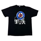 Vintage The Who Band T-shirt Black Size Xl Preshrunk Band Photo Graphic Tee
