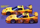  3 24 Hrs Of Daytona-lemans Corvette 1 64 Scale Afx Tyco Autoworld Scx Cerrara