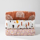 100  Organic Cotton Crib Sheet  Gots-certified  Fitted 360  