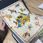 Rare 1950s Mickey Mouse Club Scrapbook Disney Ephemera Handmade Album Vtg