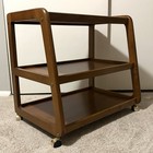 Mcm Style Serving bar Cart