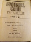 Beckett Football Card Price Guide 24th Edition 2007-08  big Book 