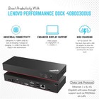 Thinkpad Docking Station Usb C - Supports 4k Display Lenovo Thunderbolt 4 Dock