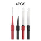 4pcs 30v Car Diagnostic Tip Probes Multimeter Test Leads Back Piercing Tools