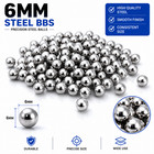 50 Rounds Of Steel Bbs 6mm Airsoft Slingshot Target Hunting Bbs 0 89g Pack Metal