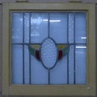 Pretty Abstract Old English Leaded Stained Glass Window 20 5  X 20 5 