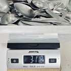 Vtg Stainless Mixed Spoons Flatware Silverware Mismatched Lot Of 40   4lbs