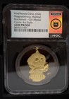Veefriends Coins 2026 Magnanimous Maltese Blackened - Gilt Medal Comic Art Style