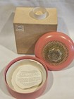 Vintage Avon Unforgettable Beauty Dust Coral Pink Powder Container   Box