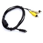 Usb Pc Data Sync av A v Tv Cable Cord For Sony Cybershot Dsc-w370 S W370b Camera