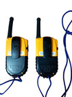 Motorola Talkabout 200 Black yellow Family Radio 2-way Radio Walkie Talkie Pair