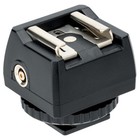 2    Jjc Hot Shoe Adapter For Portable Studio Flash Pc Female Outlets 3 5mm Mini