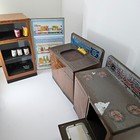 Vintage Wolverine Sunny Suzy Metal Toy Kitchen Set Stove Fridge Sink Rare Htf