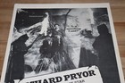 Rare 1970s Richard Pryor Etta James Shubert Theatre Concert Poster Window Card