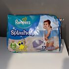 Pampers Splashers Swim Diapers Size L   31 Lbs 17 Count