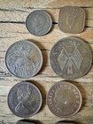 Vintage World Coin Lot British India Bahamas Uk Russia Uk Mexico Foreign Coins