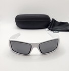 Oakley Custom Gascan Polished White Camo Icons  galaxy Black Polarized Authentic