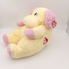Ty Baby Plush Pillow Pals Dogbaby Yellow Puppy Dog Rattle 1999 Stuffed Toy W tag