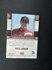 2014 Press Pass Kyle Larson Auto Patch Rc 2 5 Green Race Used Fire Suit