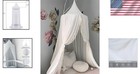 Magical Pompom Kids Bed Canopy   Mosquito Net - Ideal For Nursery   Playrooms