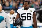  56 Yasir Abdullah Game-worn Jersey Jaguars Vs Lv Raiders On December 22  2024