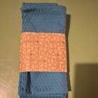Norwex Blue Textured Microfiber Reusable Kitchen Tea Towel  Modern