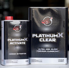 Platinumx Ultra High Gloss 4 1 Clear Coat Gallon Kit  High Solid Lv Auto