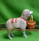 Germany  5 1 2  Tall Wooly Sheep Dog  Stick Legs  German