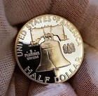 1963 - Silver Franklin Half Dollar Fifty Cent Coin  Mint Proof Condition