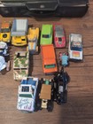 Vintage 1969 Hot Wheels Race Case Lot W  13 Matchbox Yatming Cars As-is