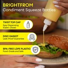 Brightfrom Condiment Squeeze Bottles  12 Oz Empty Squirt - 4 Pack Bt 175 4