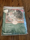 American Pacific Christmas Hand Quilted Patchwork Train Throw wall Hanging Read